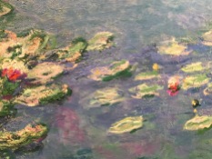 details, "Water Lilies" by Claude Monet